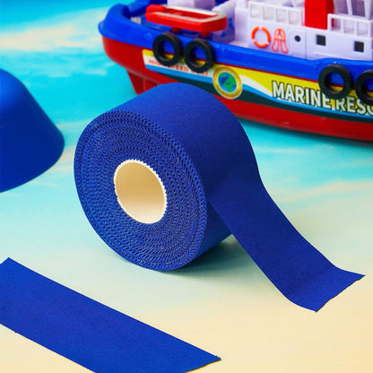 2 Rolls Rowing Tape for Men Women Athletic Sports Tape Wrist Tape for Blisters Cuts Preventing Strength Grip Indoor Machine or Outdoor Sculling Crew Athlete Trainers Gymnastics Boxing, Blue